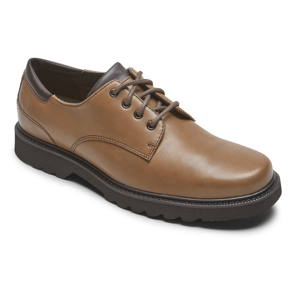 Rockport Mens Northfield Waterproof - Oxfords Dark Brown - VOE547963